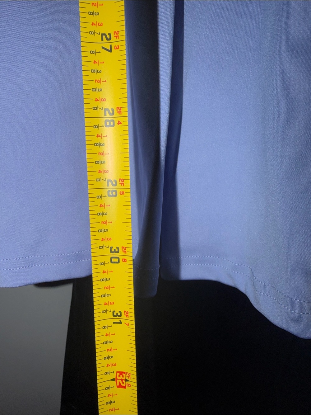 WBQ Light Blue Athletic Tennis Dress with Navy & White Trim - Picture 8 of 8